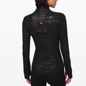 LULULEMON DEFINE JACKET 20YR-MANIFESTO FOIL BLACK